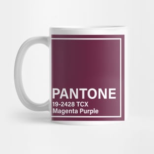 pantone 19-2428 TCX Magenta Purple Mug